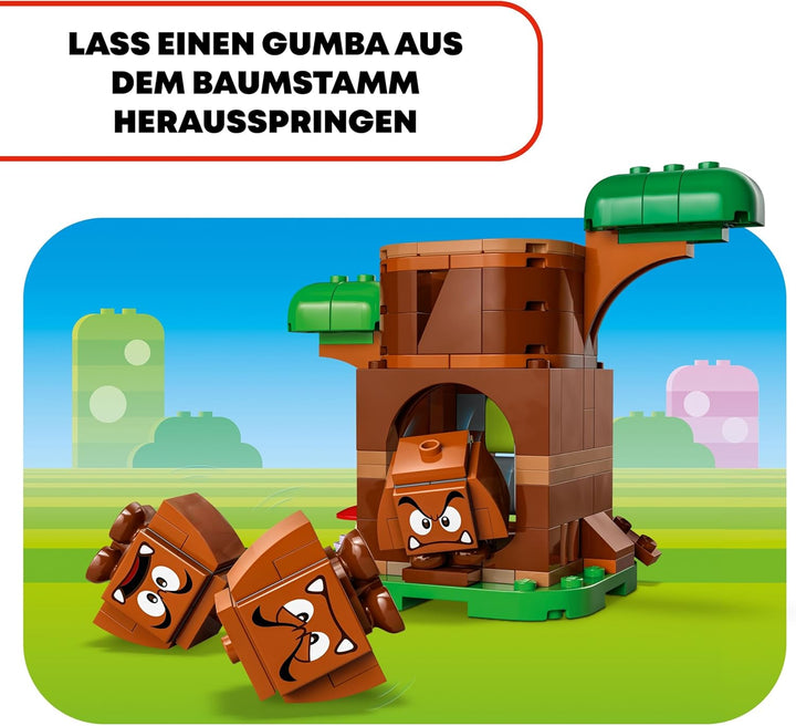 LEGO Super Mario Gumba-Spielplatz, Nintendo Sammlerstück für Kinder, Abenteuer-Spielset, baubare Wip