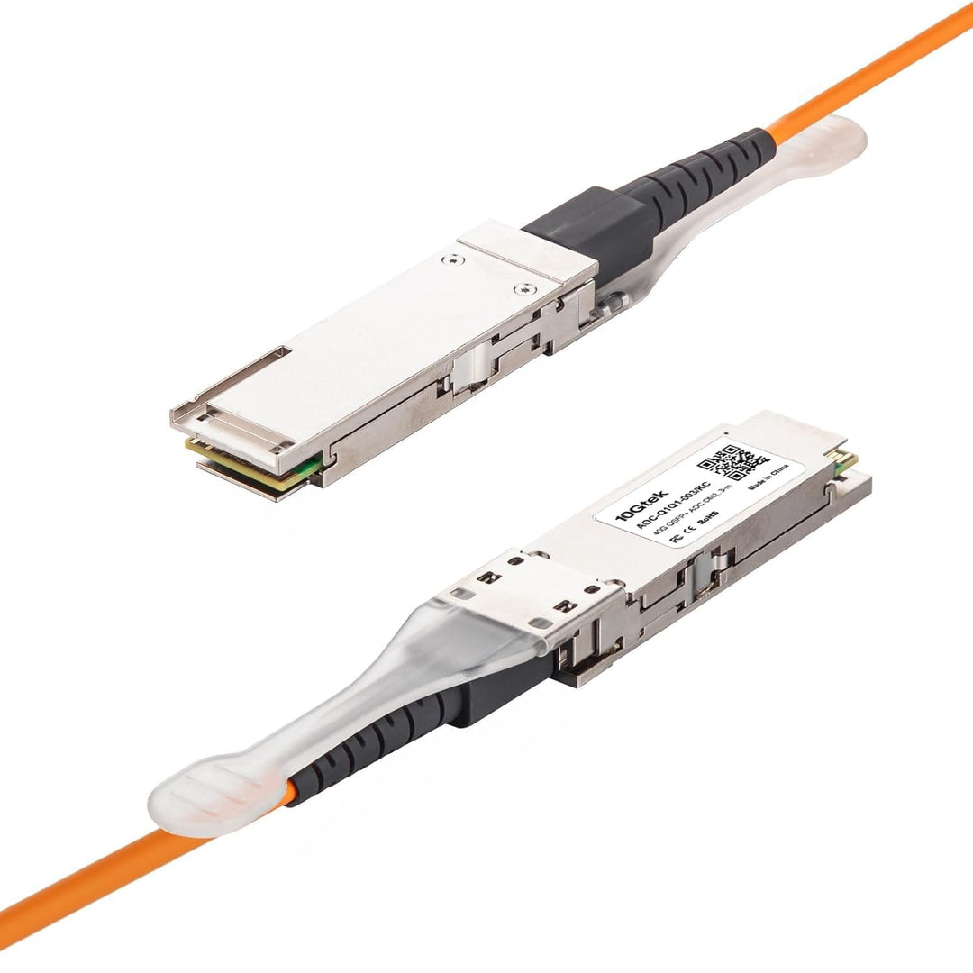 40G QSFP+ AOC Cable - 40GBASE Ethernet Active Optical Cable, QDR, MMF for Cisco QSFP-H40G-AOC3M, Sup