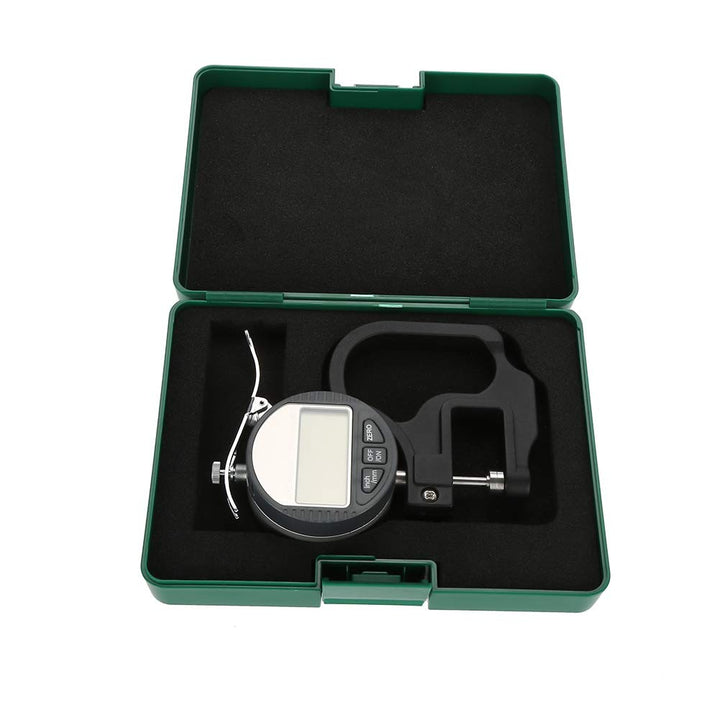 Dickenmessgerät Digital, Dickenmessschieber Elektronisches Mikrometer 0-12.7mm Metrik mit präzisem M