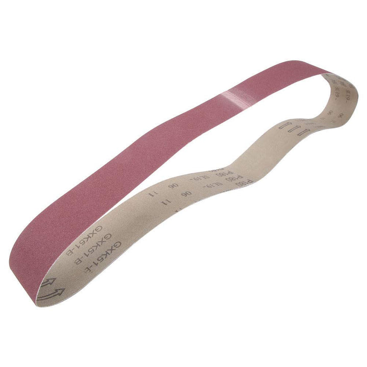 10 stücke Schleifband Rundschleifband 1220x50mm Aluminiumoxid Schleifpapier GXK51-B für Schleifarbei