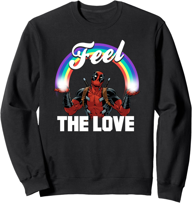 Marvel Deadpool Feel The Love Sweatshirt