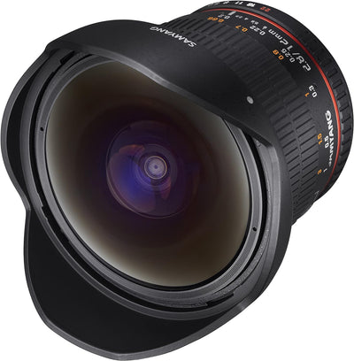 Samyang 12mm F2.8 Ultra Wide Fisheye Lens for Canon EOS EF DSLR Cameras - Full Frame Compatible, Can