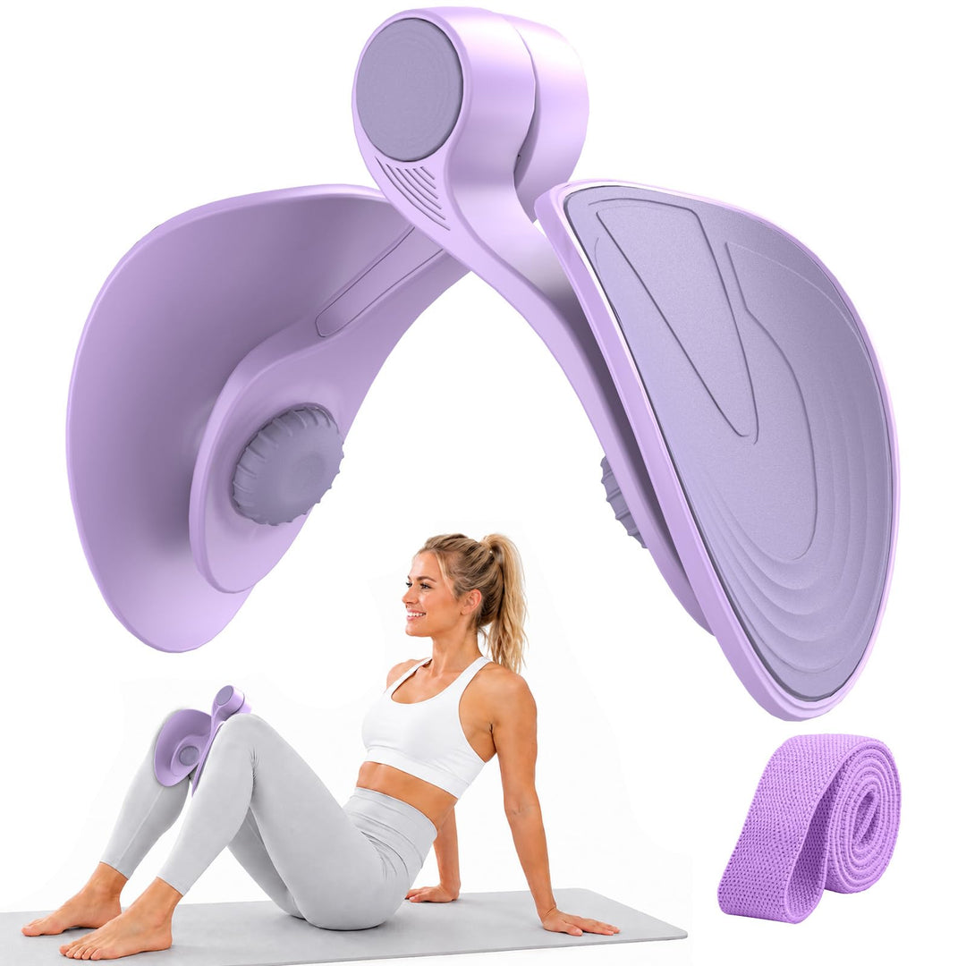 Oberschenkeltrainer 35lb Beckenboden Trainer Damen für Frau Beinpresse Po Trainer für Zuhause MäNner