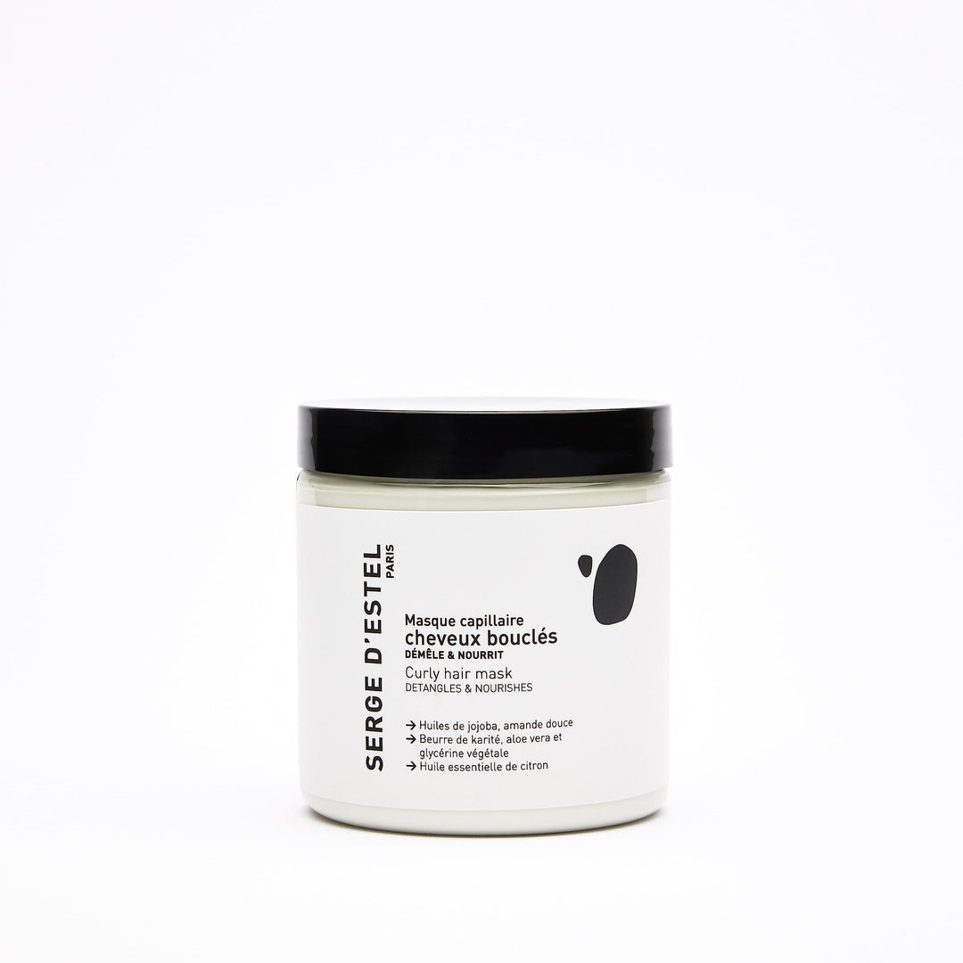 SERGE D'ESTEL PARIS Lockige Haarmaske Pflegende Pflege 100% Vegan Entwirrt und definiert Locken Glän