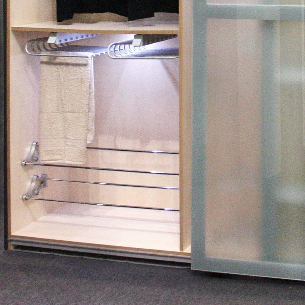 Emuca 7085725 Zubehör Schuhträger für Kleiderschrank