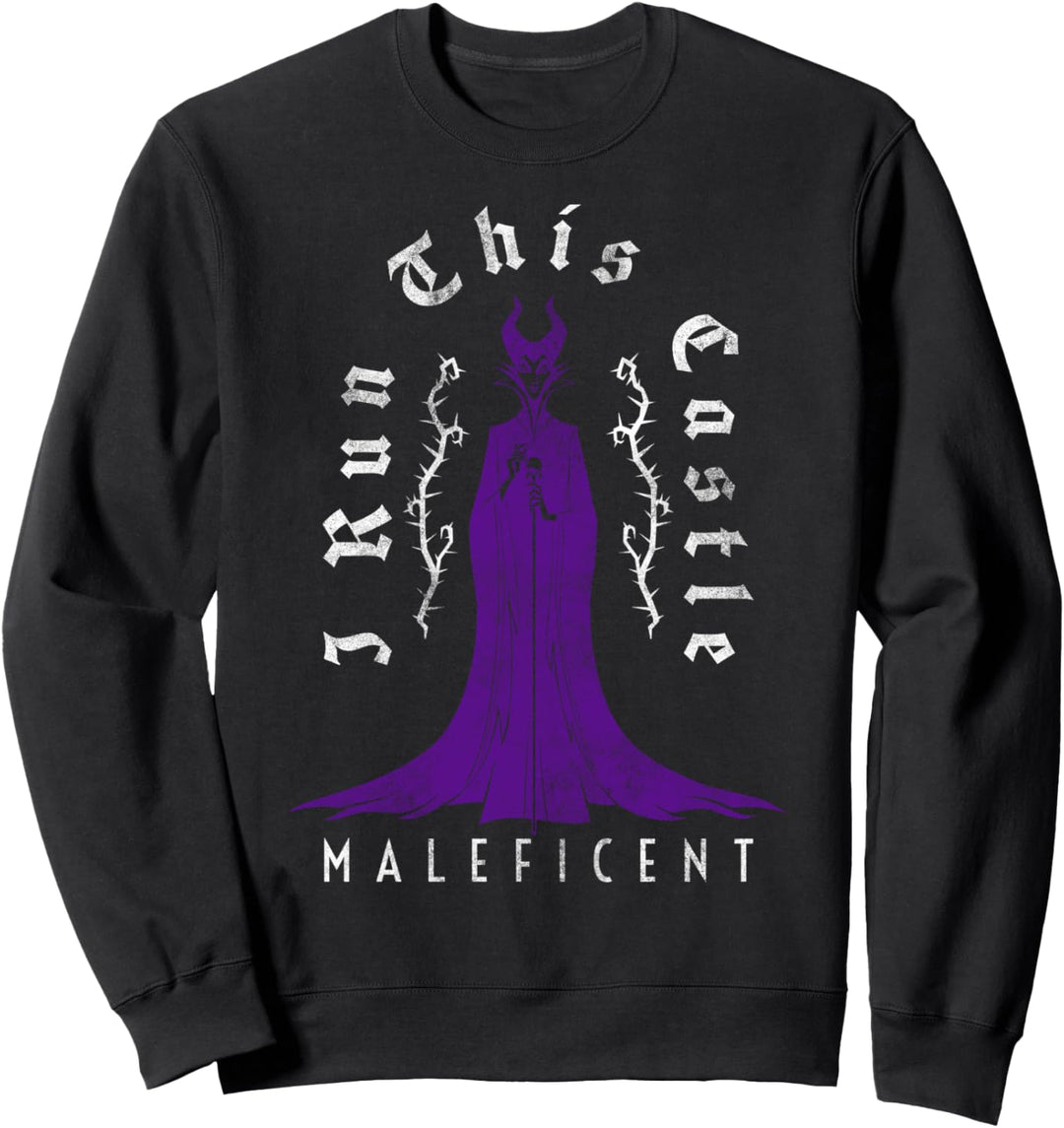 Disney Villains Muttertag Maleficent I Run This Castle Sweatshirt
