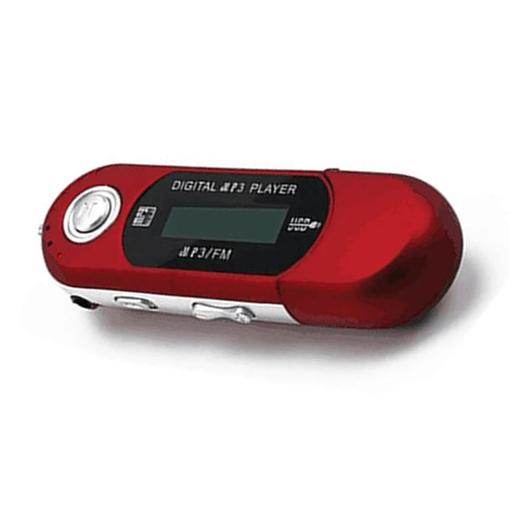 Mini-MP3-Player, USB 2.0, kleiner USB-Stick, Musik-Player, LCD, mehrsprachig, mit 3,5 mm Audio-Buchs