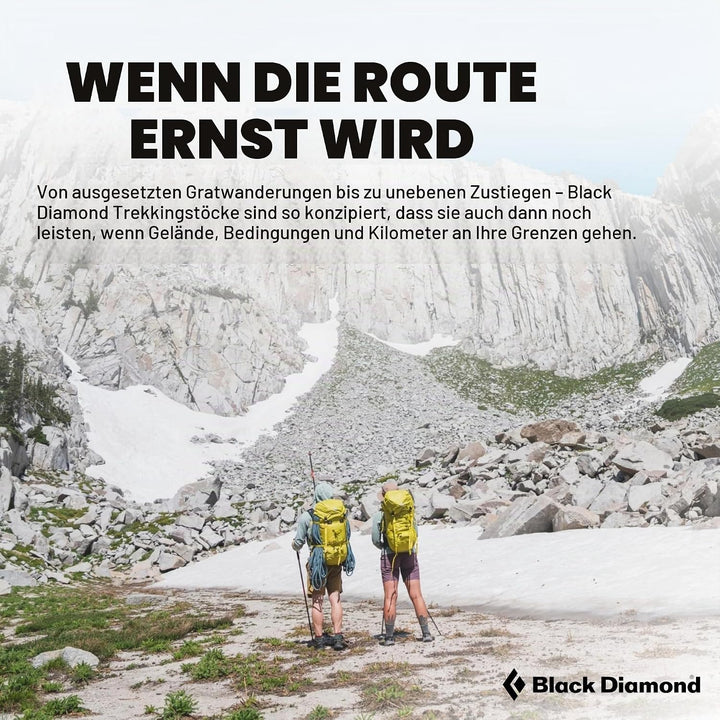 Black Diamond Damen Distance Carbon Z Wanderstöcke, 110 cm