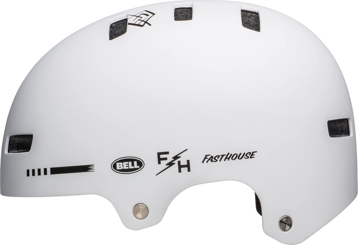 BELL Herren Local Fahrradhelme M Matte White Fasthouse, M Matte White Fasthouse