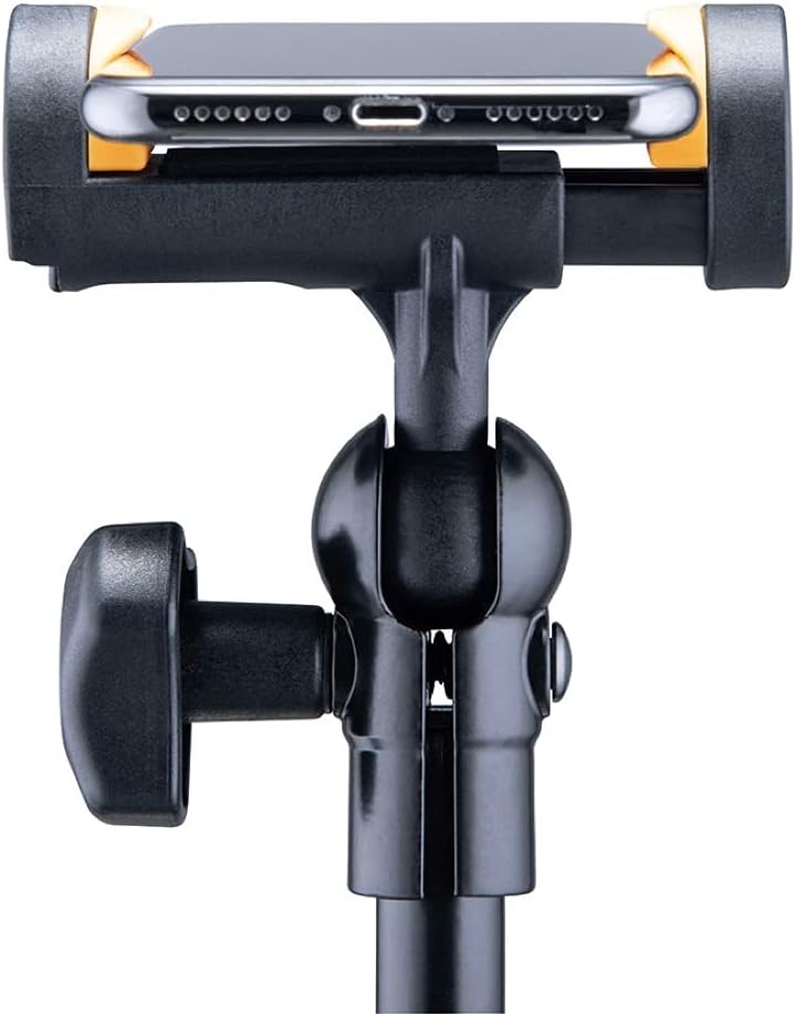 Hercules Smartphonehalter, Cold-Shoe-Adapter für Licht, Gewinde für Kamera