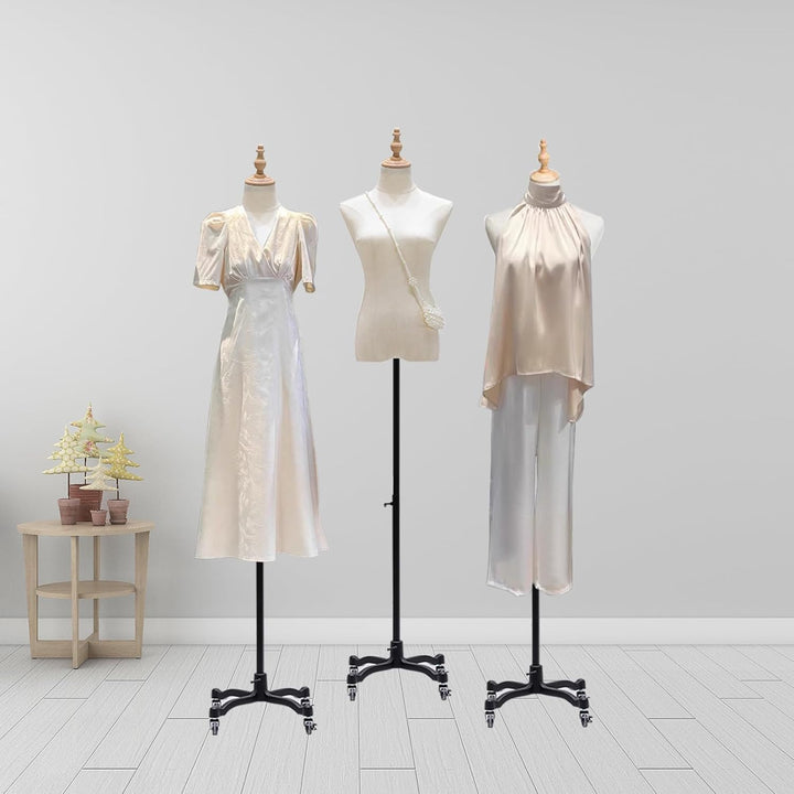 Weibliche Kleiderform Mannequin-Torso, verstellbare Höhe 130 - 190 cm Ständer, Manikin-Körpermodell