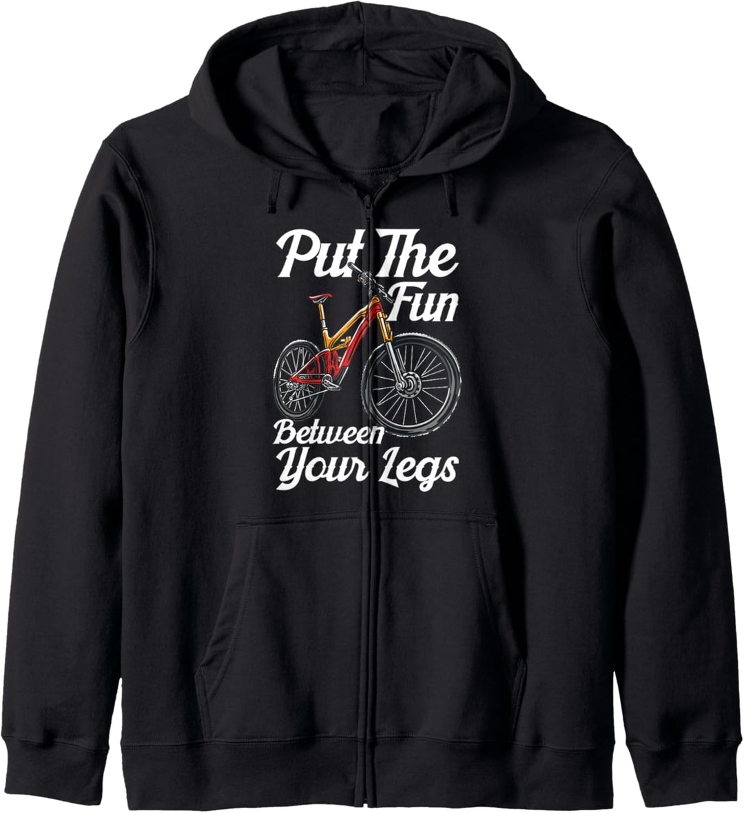 Setzen Sie den Spass zwischen Ihre Beine! Fahrrad Kapuzenjacke