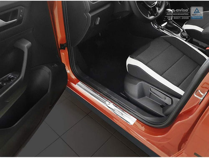 Edelstahl Einstiegsleisten kompatibel mit Volkswagen T-Roc 2017-2022 & Facelift 2022- - 'Sportline'