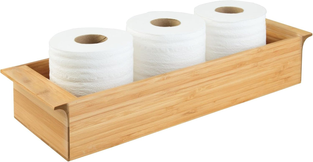 InterDesign Formbu Bar Seifenschale für Badezimmer Eitelkeiten, Küche Spüle Tief Bambus, Tief