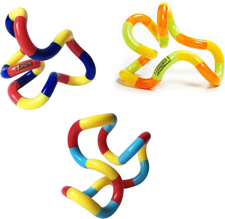 Tangle Jr. Original Fidget Toy, Set of 3 by Tangle Jr.