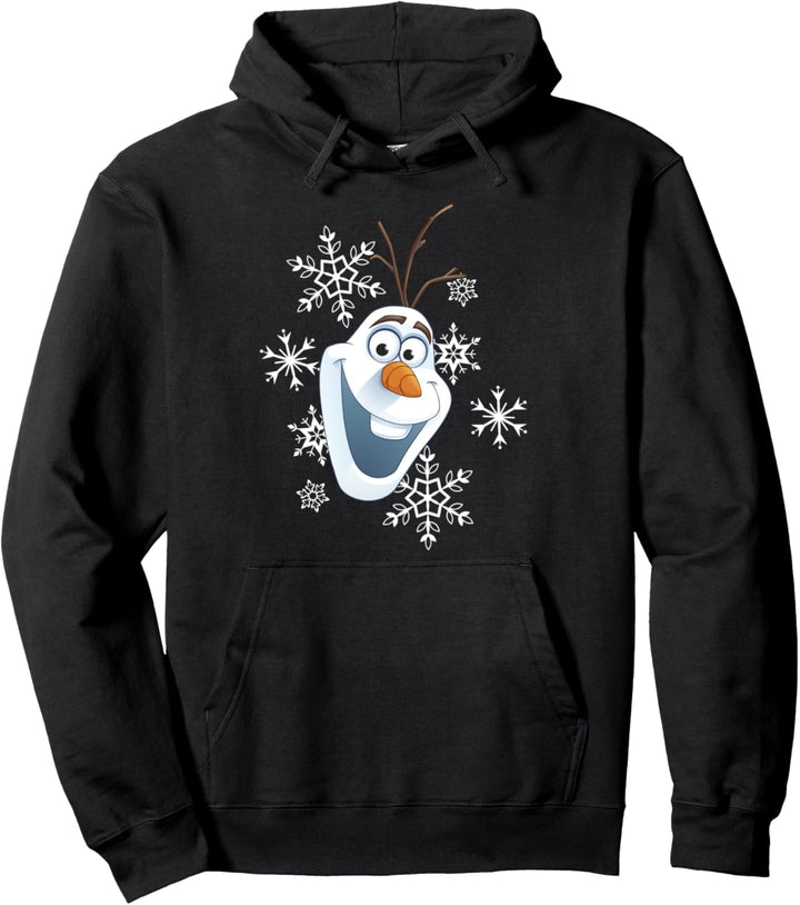 Disney Frozen Olaf Smile Snowflake Weihnachten Pullover Hoodie