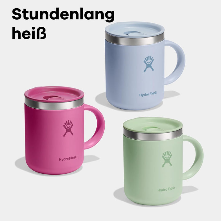 Hydro Flask – Mug Coffee 355 ml (12 oz) – Isolierter Edelstahl mit verschliessbarem spritzfestem Dec