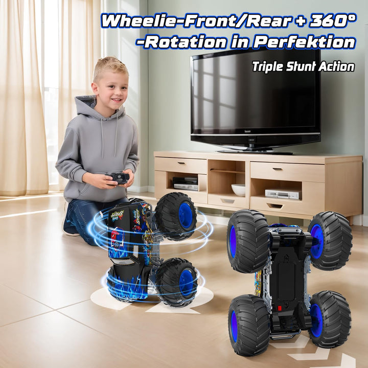 Monstertruck, 1:16 Ferngesteuerter Monstertruck Ferngesteuert mit Licht | 360°Drehung Monster Truck,