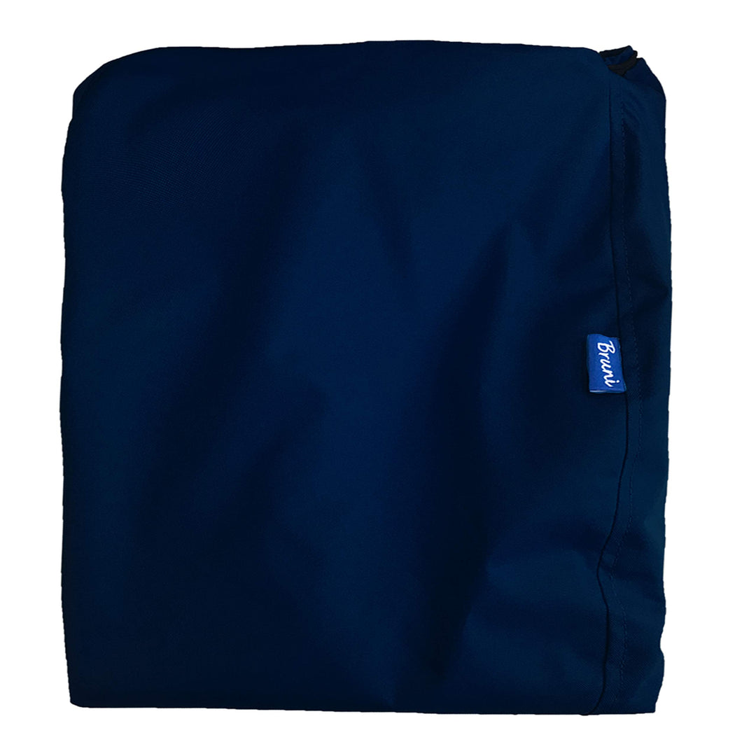 Bruni Classico Sitzsack-Bezug ohne Füllung - Wechselhülle (M, blaugrau) Medium Blaugrau, Medium Blau