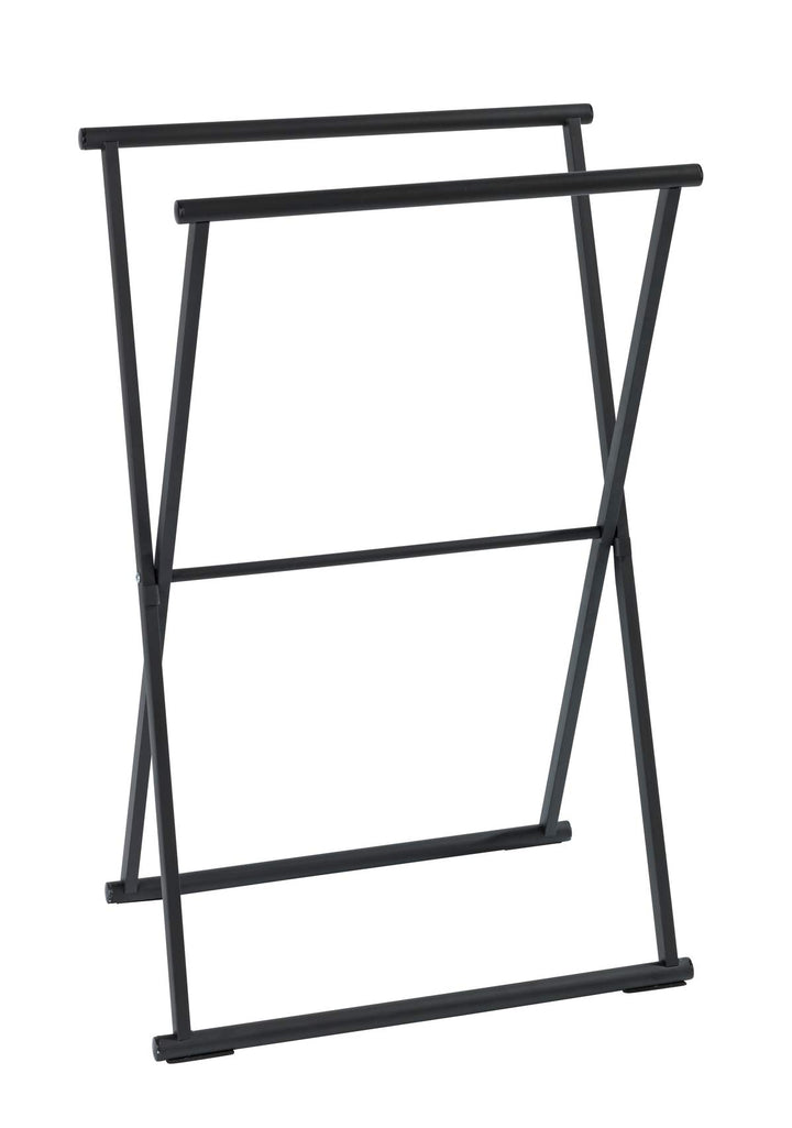 WENKO Handtuchständer Lava Schwarz matt, Masse (B x H x T): 53.5 x 80.5 x 35 cm, Schwarz