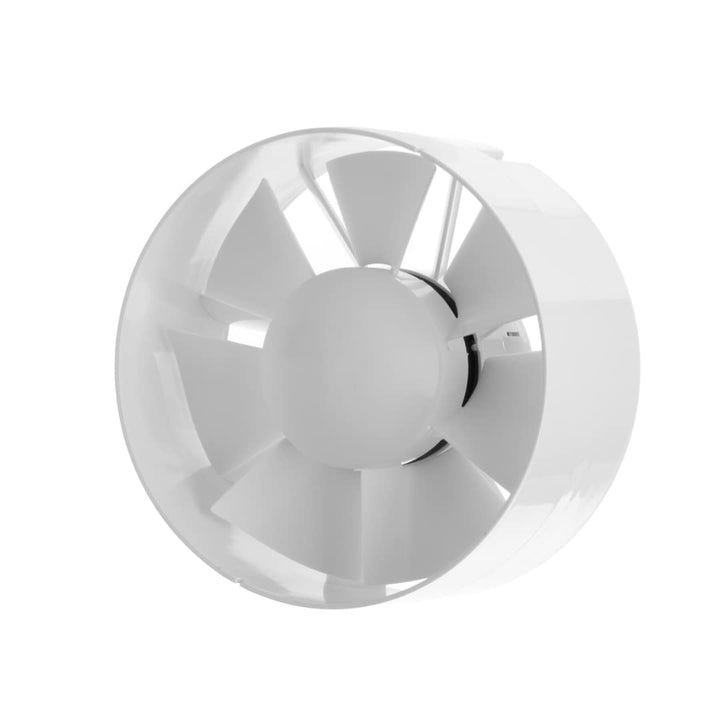 EUROPLAST Ø 150mm Rohrventilator mit Timer - Rohrlüfter Kanallüfter Nachlauf