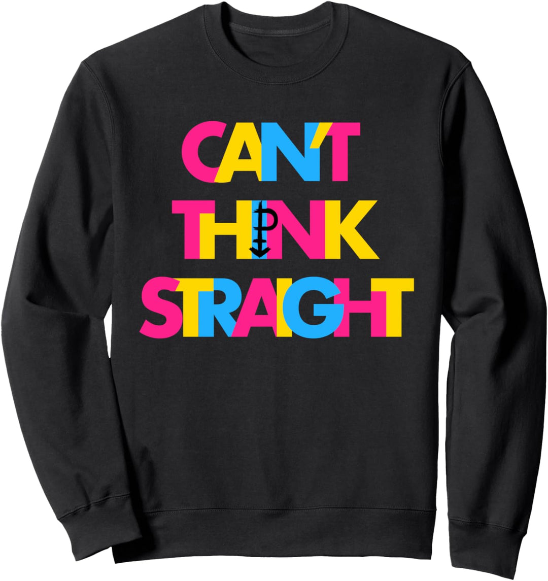 Pansexual kann nicht klar denken - LGBTQ Pansexual Pride Sweatshirt