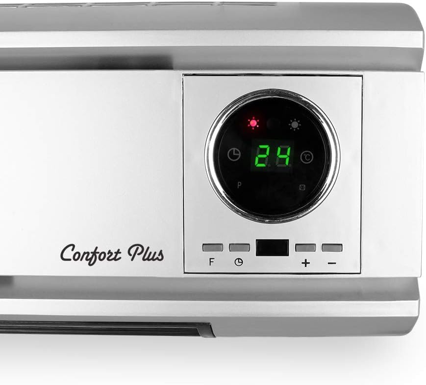 Orbegozo SP 6500 Wandheizung, 2000 W, Fernbedienung, tägliche und wöchentliche Programmierung, Schut