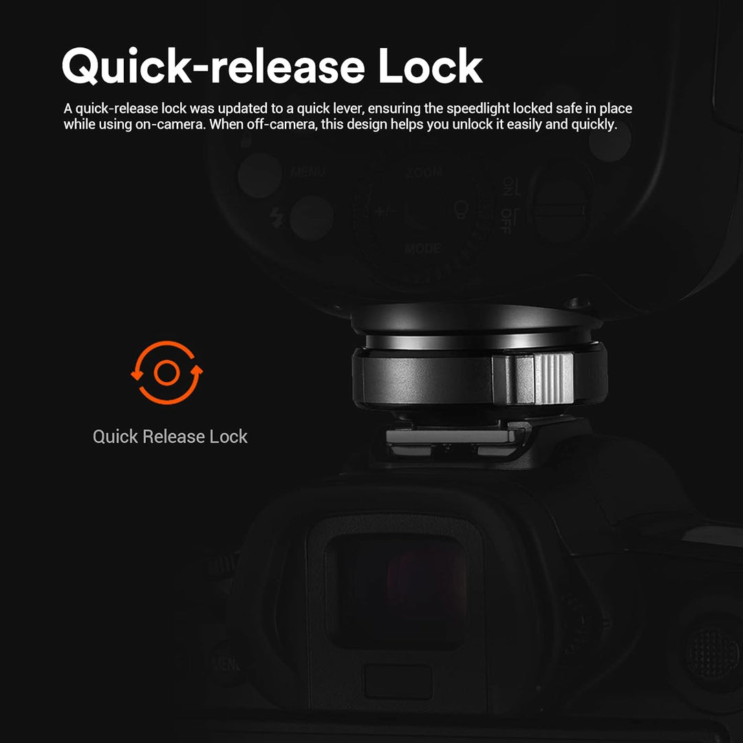 Godox V860III V860III-S Blitzgerät für Sony, 2.4G TTL Sony Blitzgerät Speedlite HSS 1/8000S, 7.2V/26