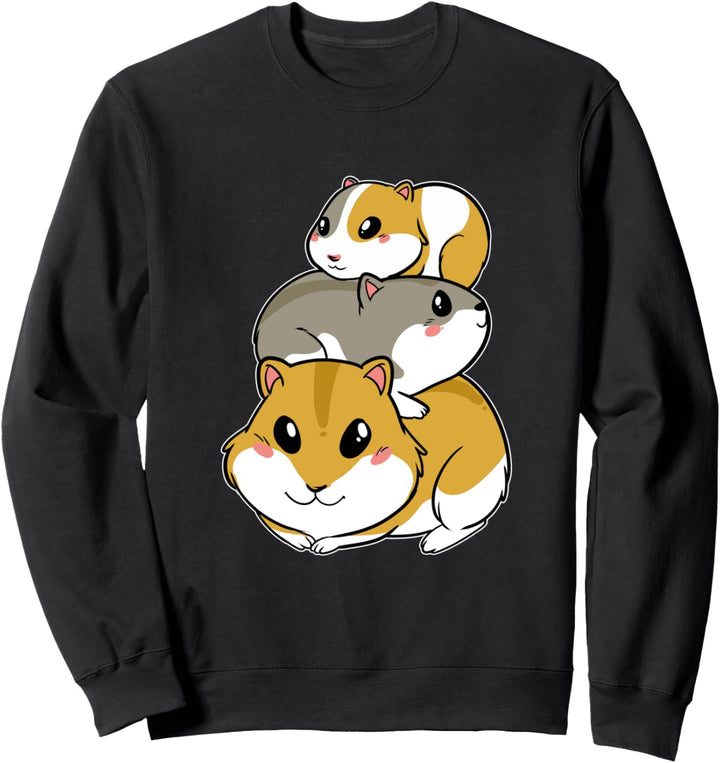 Niedliche Hamster Meerschweinchen-Besitzer Sweatshirt