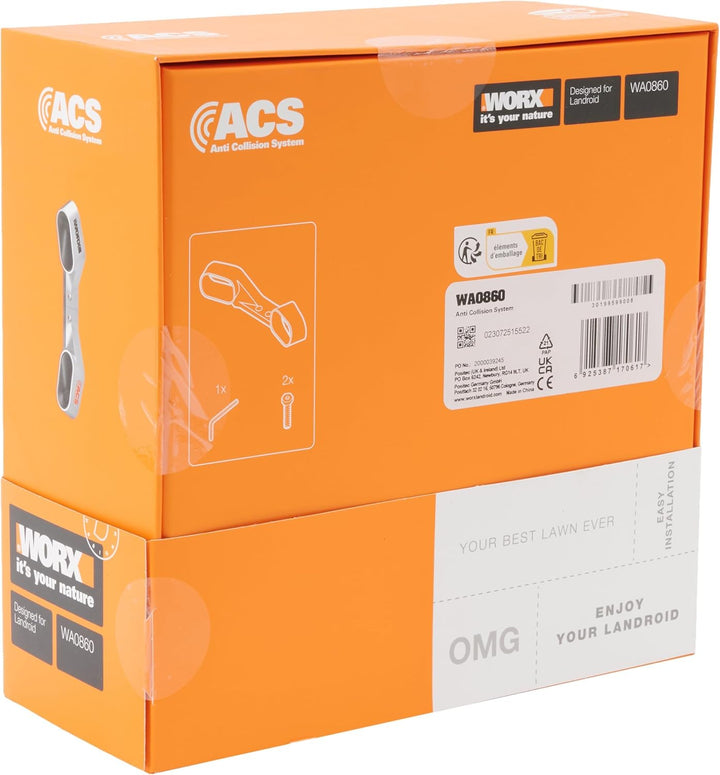 WORX WA0860 Landroid Modul Kollisionssensor ACS - Hindernisvermeidung - kompatibel für alle neuen La