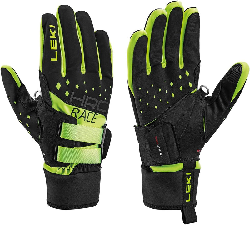 LEKI HRC Race Shark Handschuhe EU 7 black-neon yellow, EU 7 black-neon yellow