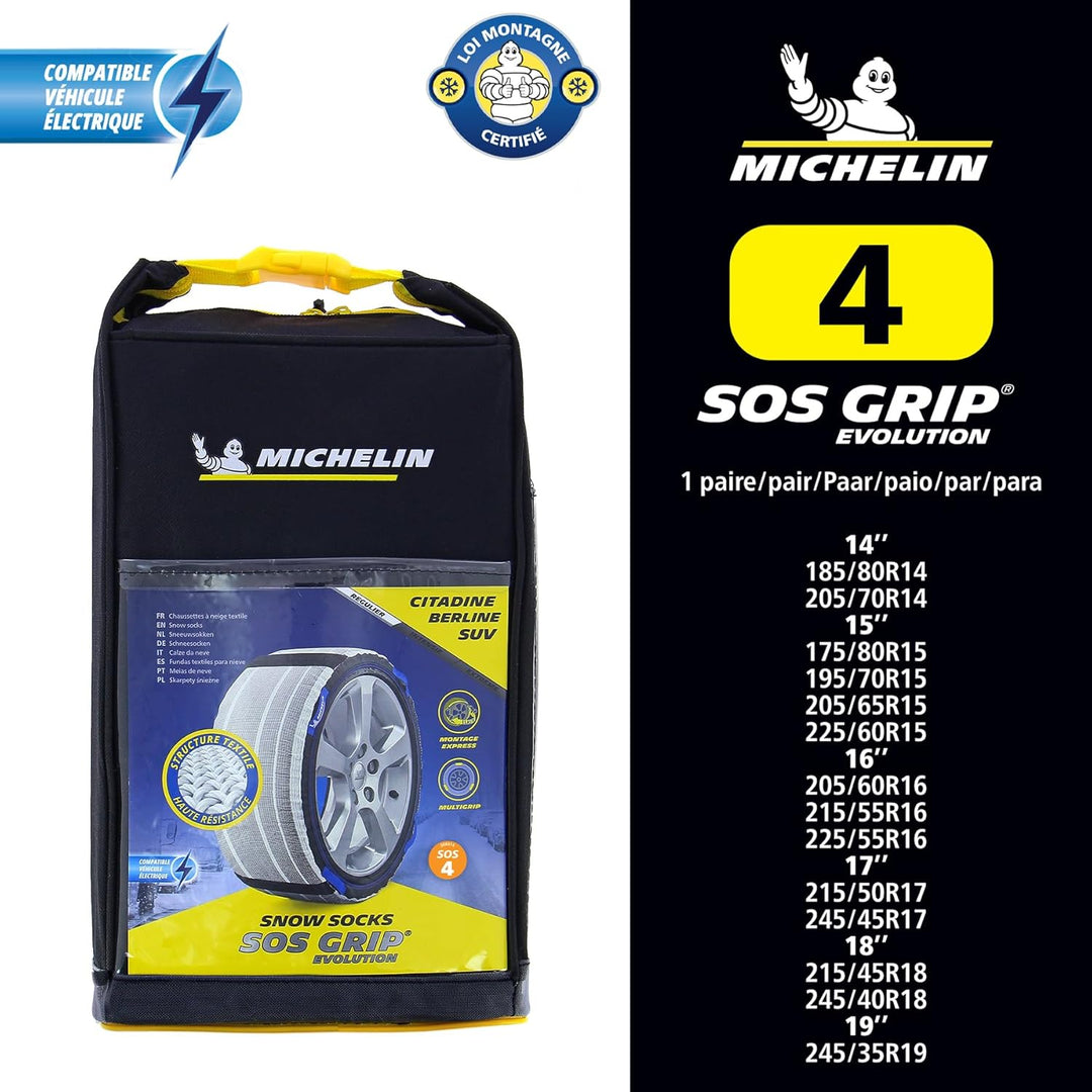 MICHELIN 8410 Textile Schneesocken EVO 4, EVO 4