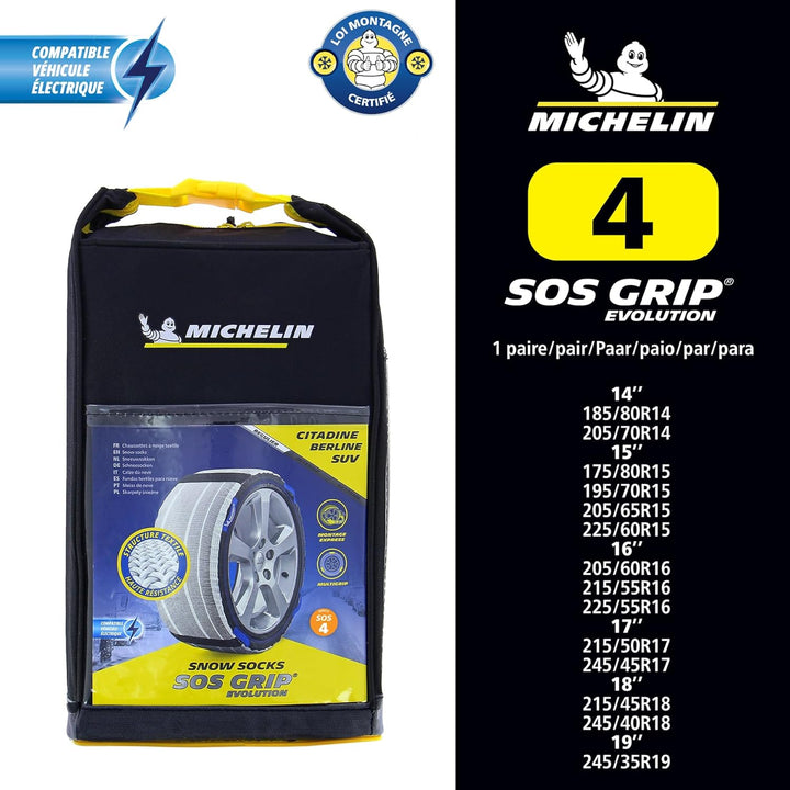 MICHELIN 8410 Textile Schneesocken EVO 4, EVO 4