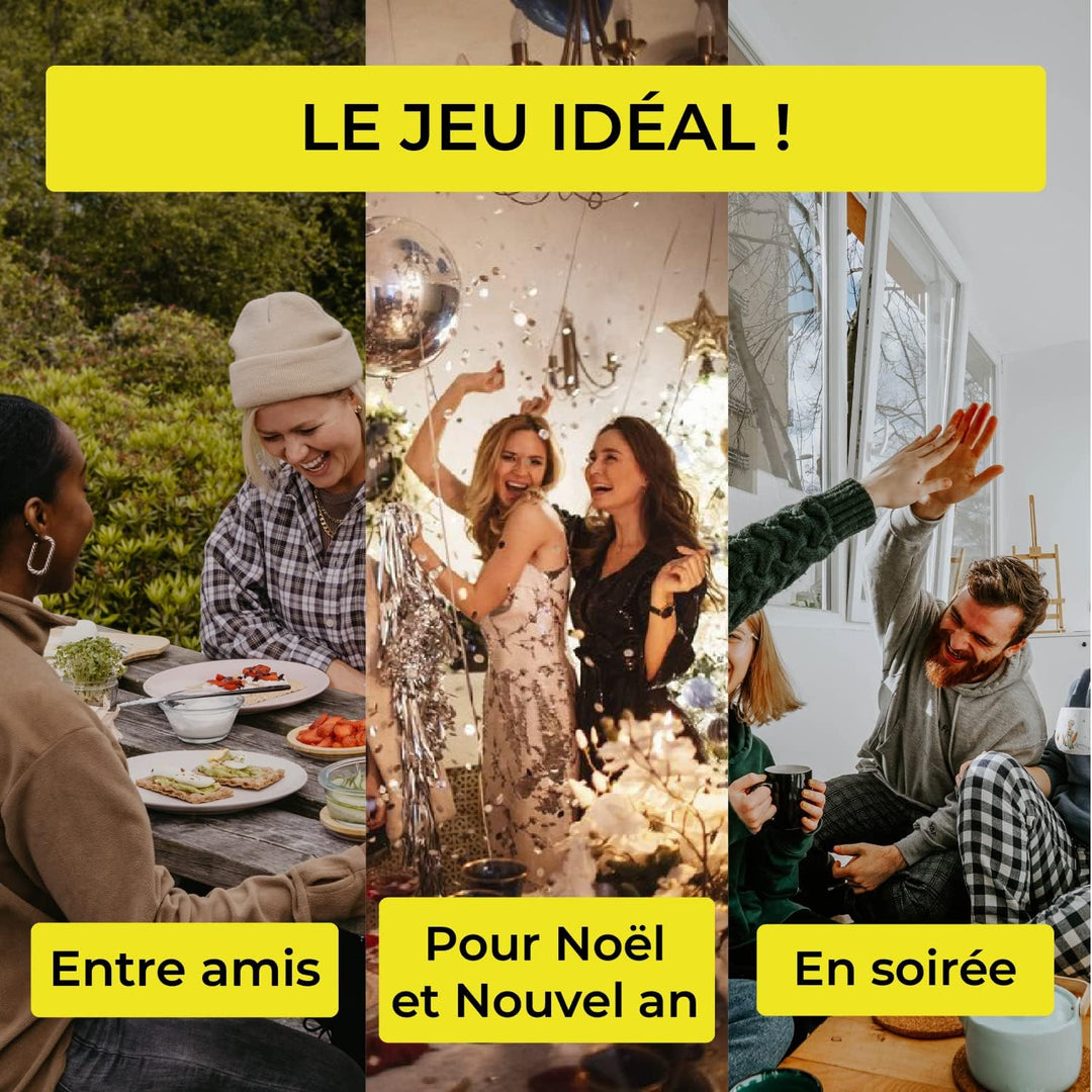 Jududuu Gesellschaftsspiel Das versteckte Gesicht Kartenspiel Hergestellt in Frankreich bereits mehr