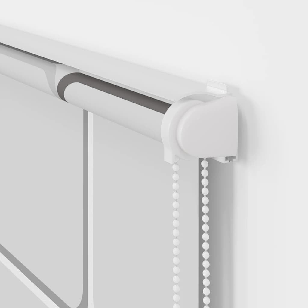 vidaXL Duschrollo mit Kassette 60x240 cm Stoffbreite 56 cm, Duschvorhang, Badewannenvorhang, Seitenz