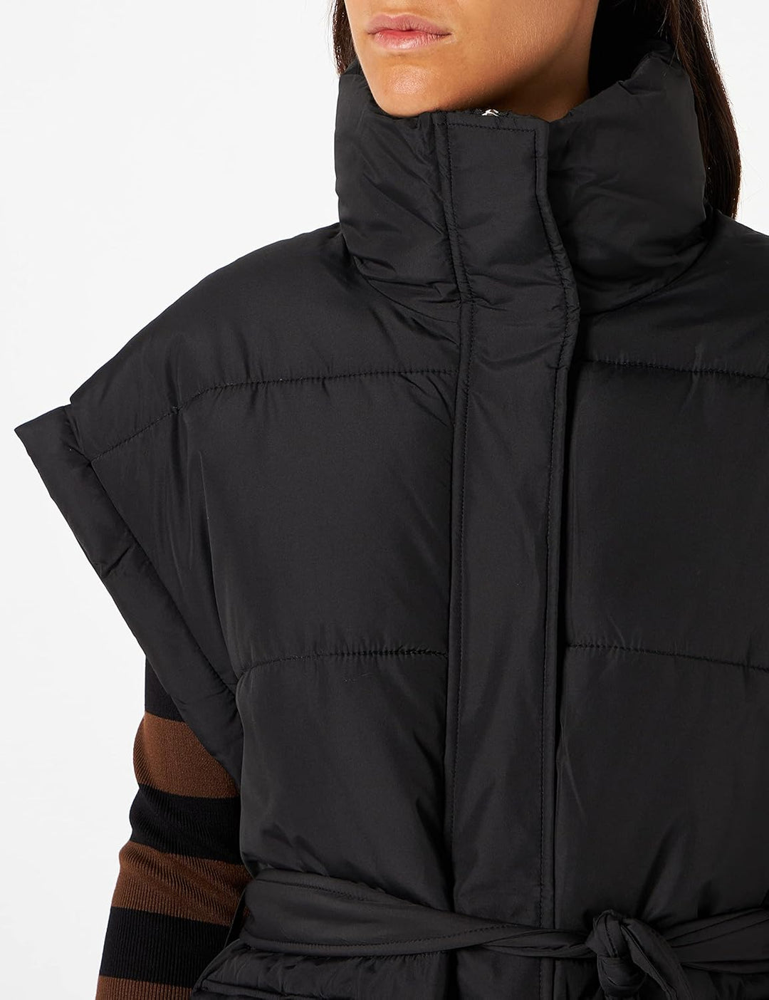 JJXX Damen Jxellen Puffer Vest Sn Weste XS Schwarz, XS Schwarz