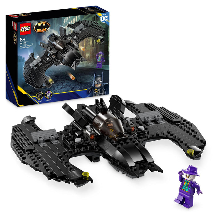 LEGO 76265 DC Batwing: Batman vs. The Joker, ikonisches Flugzeug-Spielzeug aus dem Film von 1989 mit
