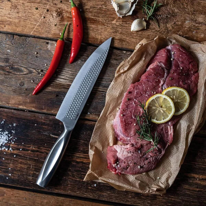 Boska Messerset Monaco+ / 3er-Set/Professionelle Küchenmesser/Edelstahl/Rasiermesserscharf/Ergonomis