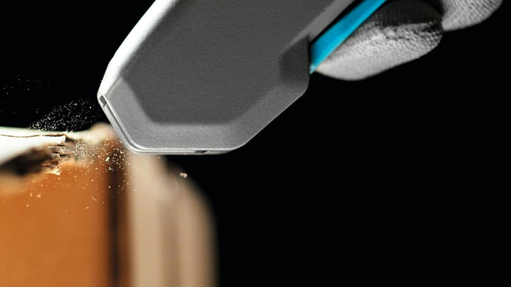 MARTOR Sicherheitsmesser Mit Klingeneinzug, SECUPRO 625, Profi Cuttermesser, Aluminium, Rechts- & Li