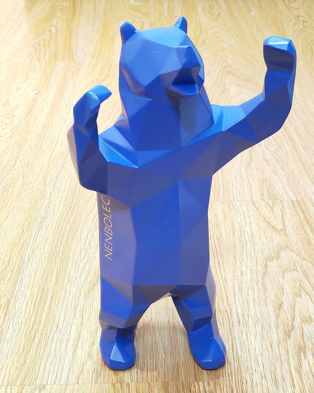 NENBOLEC Modern Skulptur Arts Bär Dekor Figuren Tier Statue Geschenk Wohnzimmer Kunst Polyresin Orna