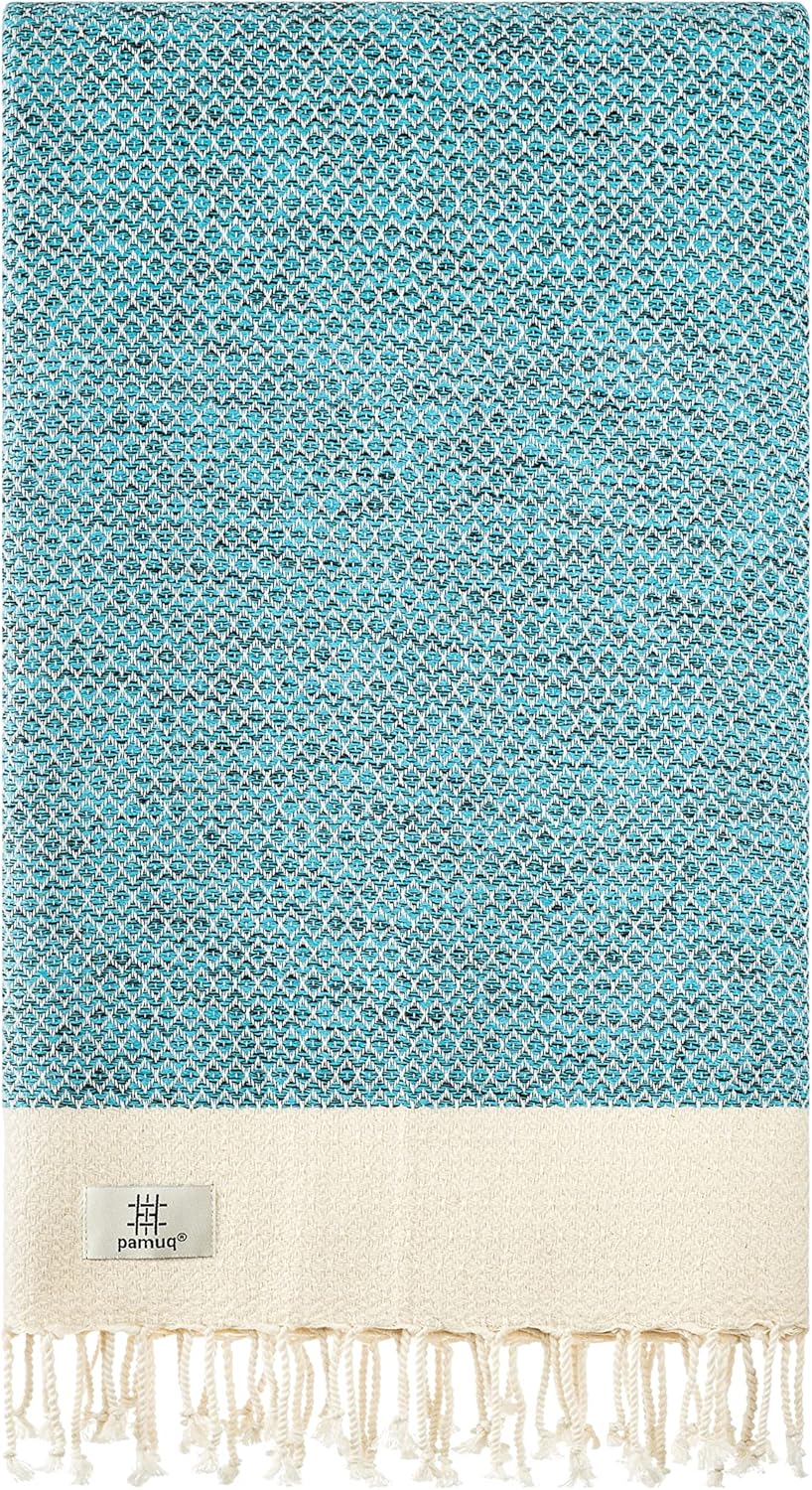 Strandtuch XXL Saunatuch Badetuch Hamamtuch Gross Baumwolle Duschtuch Pestemal Handtuch Fouta Pareo