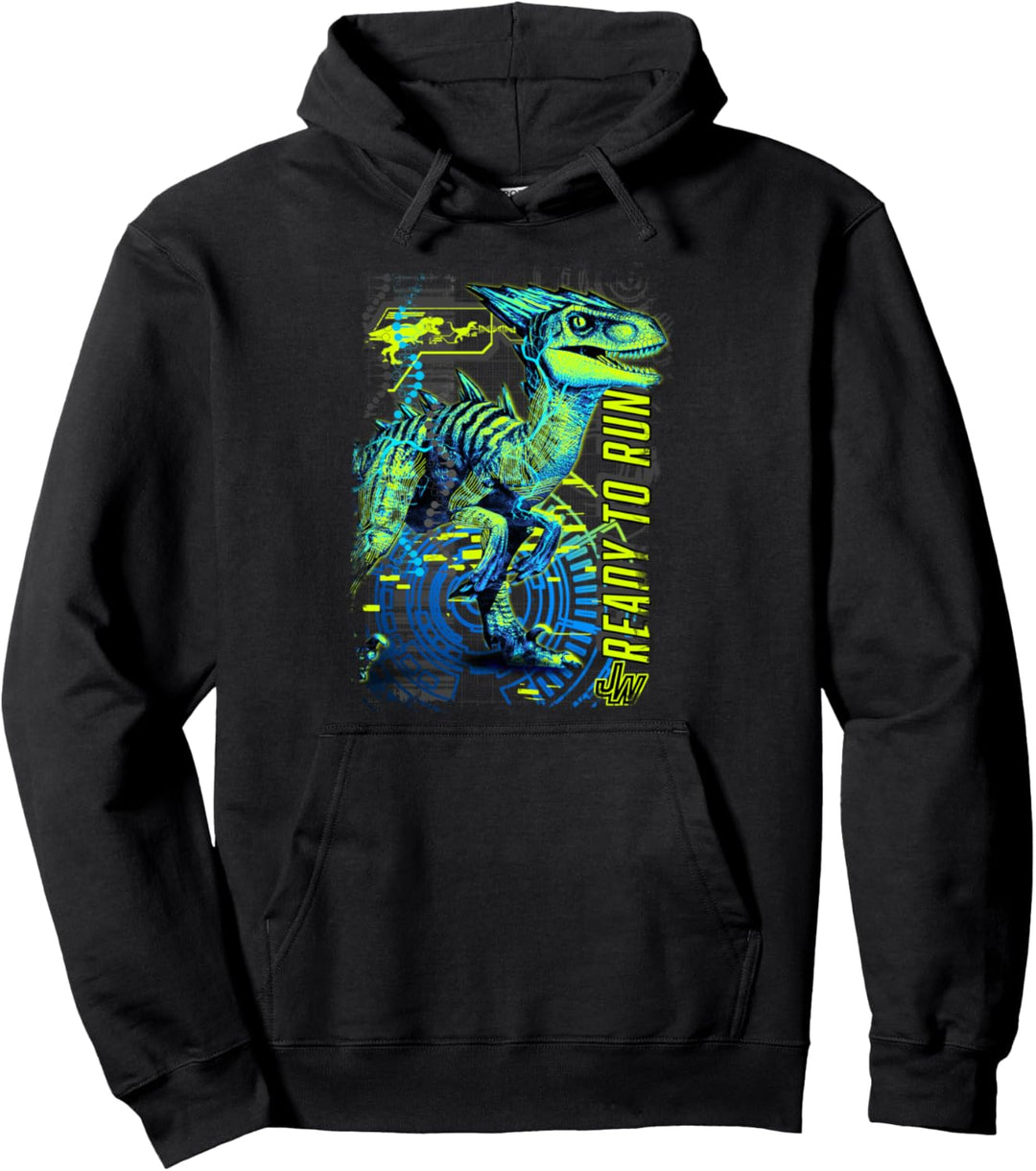 Jurassic World Ready To Run Hybrid Raptor Pullover Hoodie