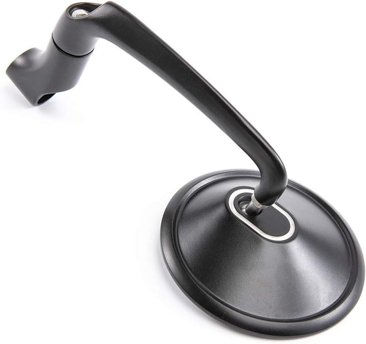 APEBAZY Motorradspiegel CNC Aluminium Rückansicht Rückspiegel Seitenspiegel #1 Schwarz, #1 Schwarz