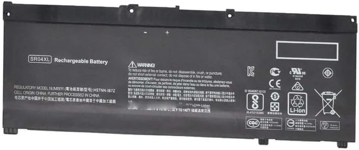 howtopfor SR04XL Akku Batterie Ersatz für HP Omen 15-dc0113tx 15-cb079tx cb011tx cb003na cb004na cb0