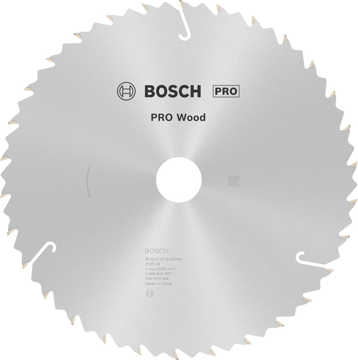 Bosch Professional 1x Kreissägeblatt Speedline Wood (für Holz, Sägeblatt Ø 235 x 30/25 x 2,6 mm, 30