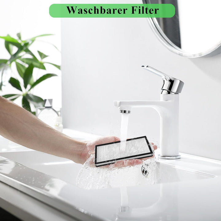 HEPA-Filter kompatibel mit Roborock Qrevo Master/Qrevo Slim/Saros Z70 Saugroboter, nicht für Roboroc