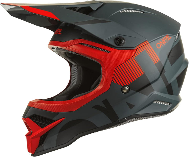 O'NEAL | Motocross-Helm | MX Enduro | ABS-Schale, Lüftungsöffnungen für optimale Kühlung | 3SRS Helm