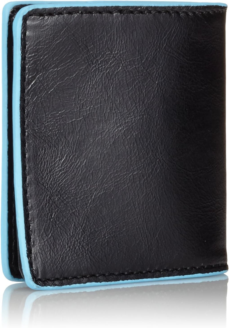 Piquadro PU2634B2 Geldbörse, Kollektion Blau Square, Schwarz, 8 cm