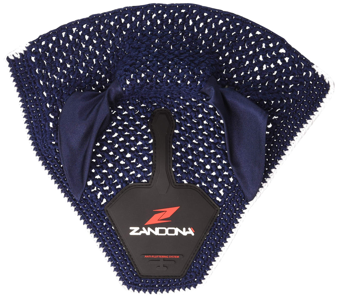 Zandonà AFS Ear Bonnet Schutz für Pferde Pony blau, Pony blau