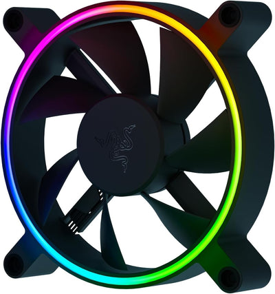 Razer Kunai Chroma - aRGB-PC-Hochleistungslüfter (Leise, leistungsstarke, Bis zu 8 Lüfter anschliess